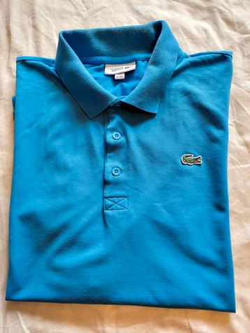 Beeldschone, originele, hemelsblauwe Lacoste Sport polo, XXL beschikbaar voor biedingen