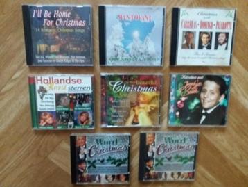 10 verschillende  mooie "Kerst" CD's. beschikbaar voor biedingen
