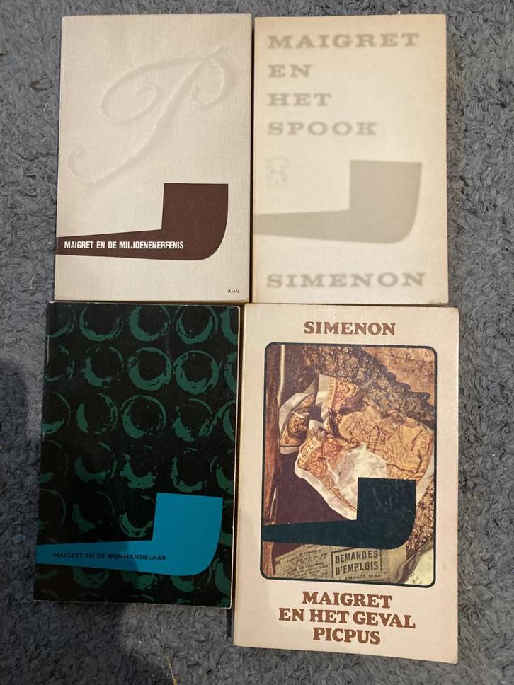 Maigret diverse titels, Boeken, Detectives, Gelezen, Ophalen of Verzenden
