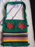 stoffen schouder tas uit India met ritssluiting groen, Sieraden, Tassen en Uiterlijk, Tassen | Damestassen, Ophalen of Verzenden