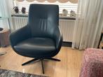 Leren Fauteuil - Zo goed als nieuw!, Huis en Inrichting, Fauteuils, Ophalen, Minder dan 75 cm, Zo goed als nieuw, Metaal