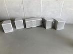 MAGNAT INTERIOR 5X LUIDSPREKERSET ( NIEUW STAAT ) WIT, Magnat, Ophalen of Verzenden, Zo goed als nieuw, Surroundset zonder subwoofer
