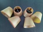 Lampenkapjes Vintage, Huis en Inrichting, Lampen | Lampenkappen, Ophalen of Verzenden, Rond
