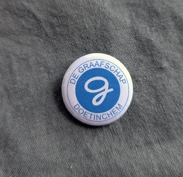 De Graafschap voetbal button – 25mm button / speld / pin beschikbaar voor biedingen