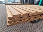 11.5 m2 dubbel rhombusprofiel   - hardhout - nr: HP189, Tuin en Terras, Palen, Balken en Planken, Ophalen, Nieuw, Planken, Hardhout