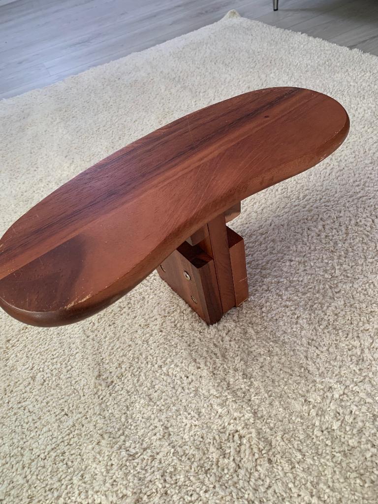 Meditatiebankje hout, Sport en Fitness, Yoga en Pilates, Ophalen of Verzenden, Gebruikt, Overig