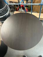 HPL berken multiplex ronde tafels 4 stuks 90 cm, Ophalen of Verzenden, Zo goed als nieuw