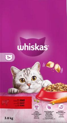 Whiskas kattenvoer adult Rund/Kip, Dieren en Toebehoren, Dierenvoeding, Kat, Ophalen of Verzenden