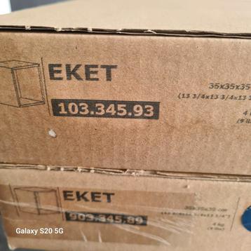 2 stuks IKEA kastjes 35x35x35 cm. Nieuw in de verpakking 