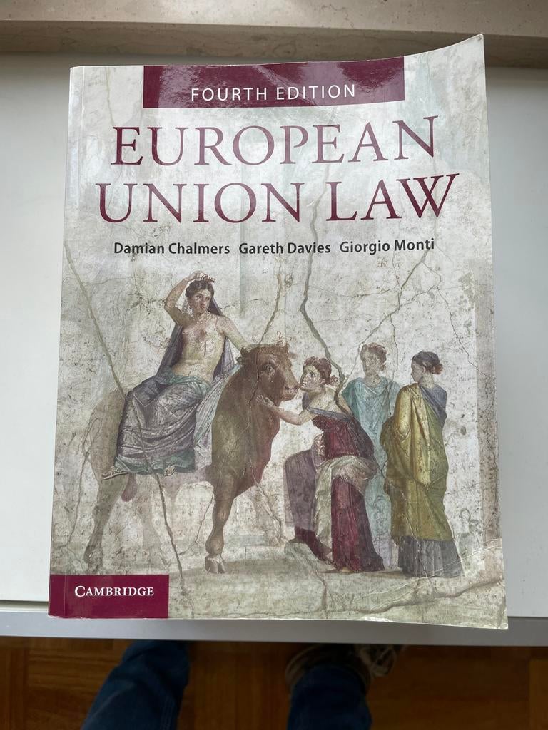 European Union Law - 4th Edition, Boeken, Studieboeken en Cursussen, Ophalen of Verzenden, Alpha, Zo goed als nieuw, WO