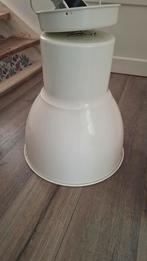 Witte grote lamp, Ophalen, Zo goed als nieuw, Wit, Rond