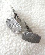 Vintage!!  Zilveren manchetknopen, Sieraden, Tassen en Uiterlijk, Manchetknopen, Ophalen of Verzenden, Zo goed als nieuw, Zilver