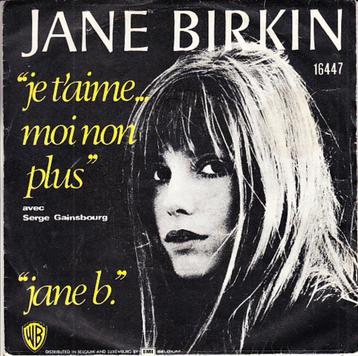 jane birkin - je táime moi non plus ( 1975) beschikbaar voor biedingen