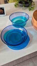 Twee eleganzia-schalen van Tupperware 2,3 liter en 1,5 liyer, Ophalen of Verzenden, Gebruikt, Schaal