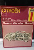 Haynes workshop citroen CX  manual benzine 1975-1980, Ophalen, Gelezen, Citroën