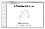 Gebruiksaanwijzing lewenstein 4150MC, Hobby en Vrije tijd, Naaimachines en Toebehoren, Ophalen, Nieuw, Toebehoren, Lewenstein