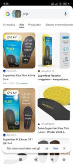 inlegzolen, Ophalen of Verzenden, Nieuw, Zwart, Sneakers of Gympen