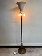 Vintage messing vloerlamp in style van Gispen, Huis en Inrichting, Lampen | Vloerlampen, Ophalen, ?, ?, ?