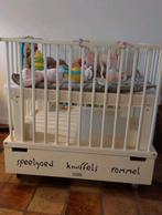 Bopita witte stevige box op wielen met opbergla, Kinderen en Baby's, Boxen, Ophalen