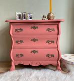 Authentiek buikkastje / ladekast, Ophalen, Gebruikt, 50 tot 100 cm, 3 of 4 laden