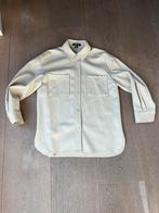 Blouse jas imitatie leer beige S oversized, Ophalen of Verzenden, Zo goed als nieuw, Maat 36 (S), Beige