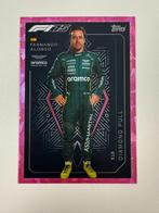 318 Fernando Alonso Pink Diamond Pull Turbo Attax 2025, Ophalen of Verzenden, Nieuw, Overige sporten, Poster, Plaatje of Sticker
