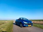 Peugeot 206 1.6 16V CC 2001 Blauw, Cabrio, Voorwielaandrijving, 4 cilinders, Cabriolet, Metallic lak