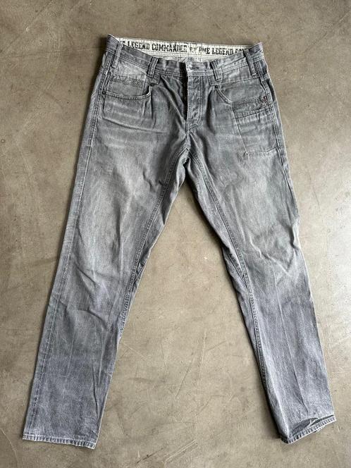 PME Legend - 33/34 - Commander - grijs - uitstekende staat, Kleding | Heren, Spijkerbroeken en Jeans, Gedragen, W33 - W34 (confectie 48/50)