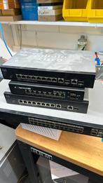 Cisco sg200-26p + edgeswitch 8 + 2x cisco sg300-10, Computers en Software, Netwerk switches, Ophalen of Verzenden, Gebruikt