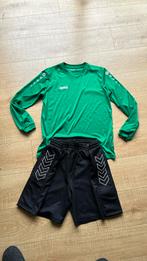 152 158 164 hummel keepers broek jako shirt voetbal, Gebruikt, Jongen of Meisje, Sport- of Zwemkleding, Ophalen of Verzenden
