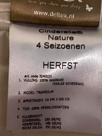 Herfst/zomer dekbed beschikbaar voor biedingen