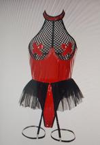 wetlook body nieuw, Kleding | Dames, Verzenden, Zwart, Body of Korset