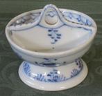 Nr L190: 1 Saksisch blauw porseleinen peper- en zoutbakje, Antiek en Kunst, Antiek | Servies los, Ophalen of Verzenden