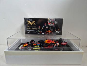 max verstappen 1:12 + 1:18 world champion abu dhabi rb16b   beschikbaar voor biedingen
