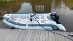 Nimarine 410 RIB met Suzuki 15 pk buitenboordmotor, Watersport en Boten, Overige merken, Gebruikt, Ophalen of Verzenden, Benzine