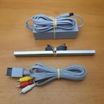 Origineel Nintendo Wii Kabels | Stroomkabel AV Kabel Sensor, Spelcomputers en Games, 1 speler, Ophalen of Verzenden, Gebruikt