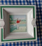 Golf collectors item sigaren asbak. Van B. Fraggier, Verzamelen, Ophalen of Verzenden, Zo goed als nieuw, Asbak