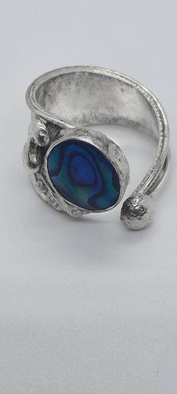 Zilveren 925 Vintage Ring - Maat 18 beschikbaar voor biedingen