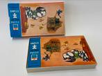 Simplex houten puzzel in originele doos, Kinderen en Baby's, Speelgoed | Kinderpuzzels, 10 tot 50 stukjes, Van hout, Gebruikt