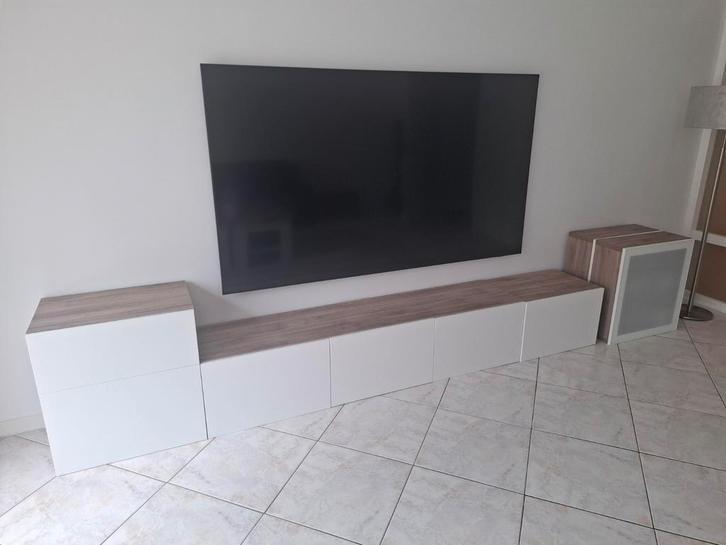Tv hang dressoir, Huis en Inrichting, Kasten | Televisiemeubels, Zo goed als nieuw, Minder dan 100 cm, 200 cm of meer, 25 tot 50 cm