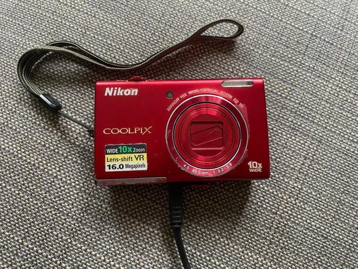 Nikon Coolpix S6200 camera, Audio, Tv en Foto, Fotocamera's Digitaal, Niet werkend, Compact, Nikon, 8 keer of meer, Ophalen of Verzenden