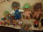 Vintage Trolls figuren / poppen verzameling 30 stuks, Verzamelen, Poppetjes en Figuurtjes, Gebruikt, Ophalen of Verzenden