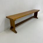 Vintage houten bankje , 1970’s, Ophalen of Verzenden