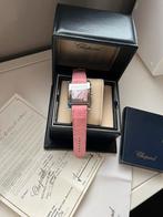 Chopard Happy Sport 28/8447 horloge 5 diamanten Full set, Overige merken, Leer, Staal, Polshorloge