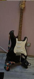 Fender Squier Gitaar + Roland Cube versterker, set, Muziek en Instrumenten, Snaarinstrumenten | Gitaren | Elektrisch, Ophalen
