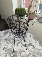 Metalen bloempot standaard, Tuin en Terras, Ophalen, Rond, Metaal, Minder dan 30 cm