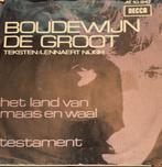 Boudewijn de Groot Land van Maas en Waal & Testament, Cd's en Dvd's, Vinyl Singles, Verzenden, Nederlandstalig, Single