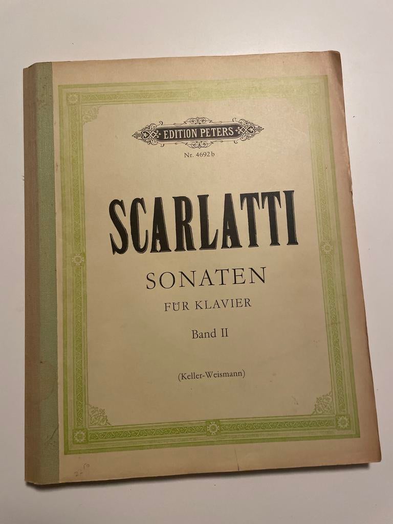 Scarlatti Sonaten für Klavier Band II, Muziek en Instrumenten, Gebruikt, Klassiek, Ophalen of Verzenden, Artiest of Componist