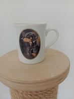 Dobermann Pincher Mok, Ophalen of Verzenden, Zo goed als nieuw, Porselein, Kop en/of schotel