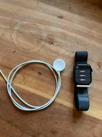 Apple Watch Series 9 45mm gps Midnight Aluminium Sport Loop, GPS, IOS, Zo goed als nieuw, Zwart